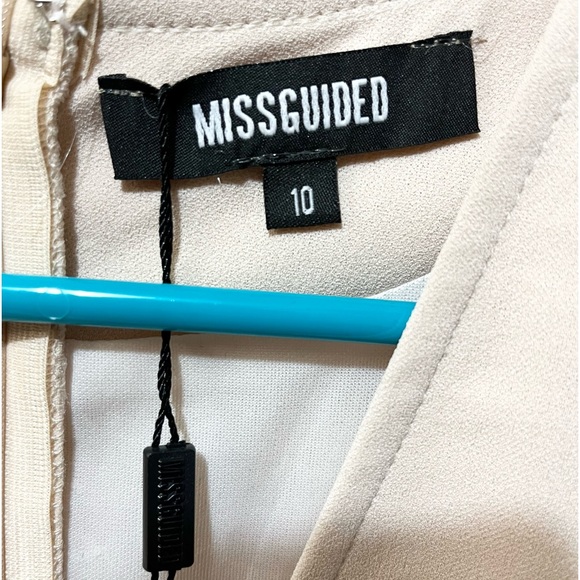 Misguided fringe dress. Nude size 6 US. New with tags. - Picture 5 of 7